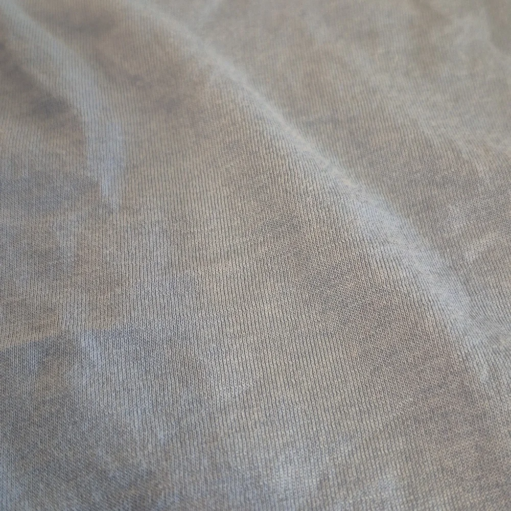 Express Blue Skimming Capped Sleeves Shirt - Picture 8 of 8